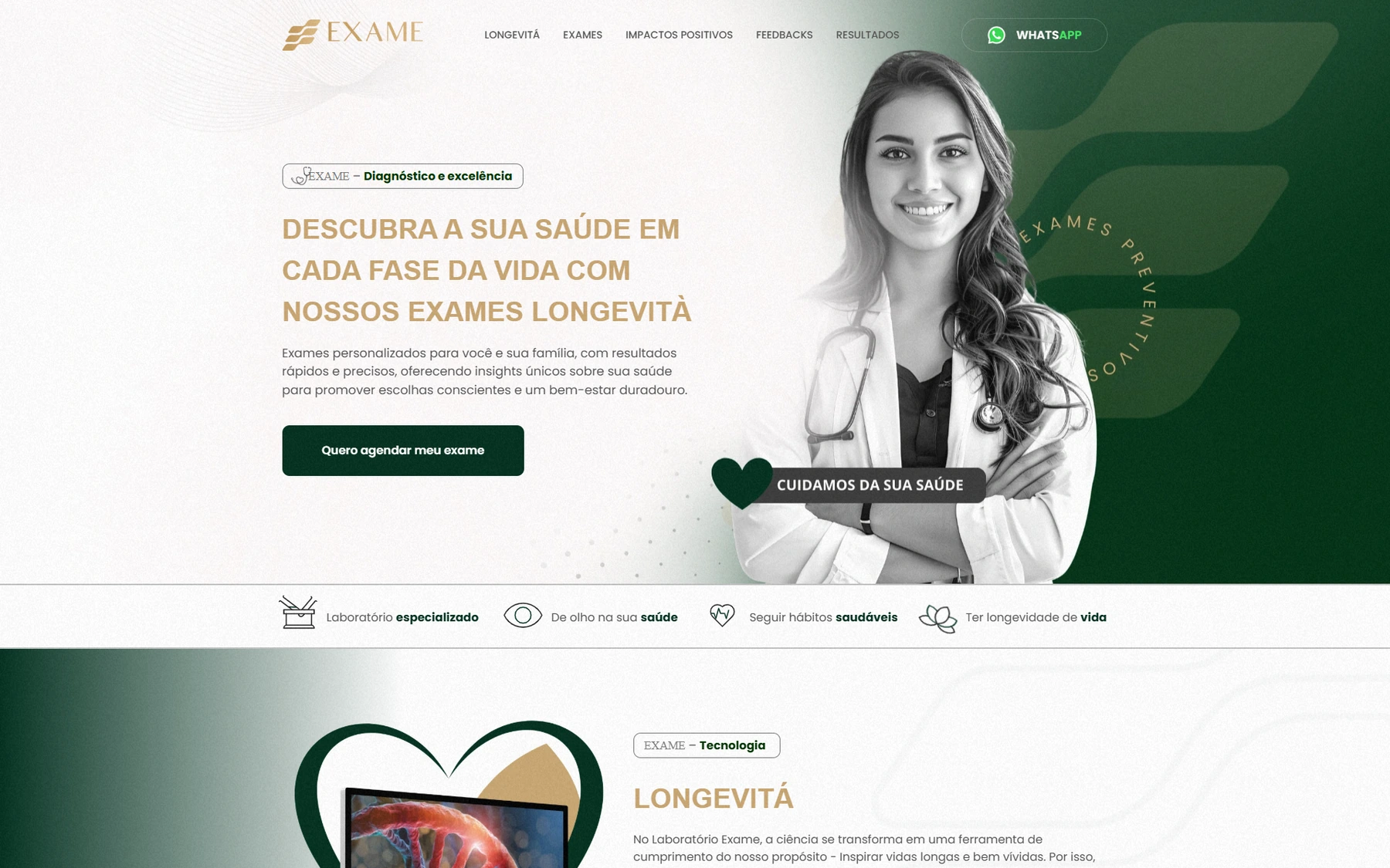 Exames Longevitá